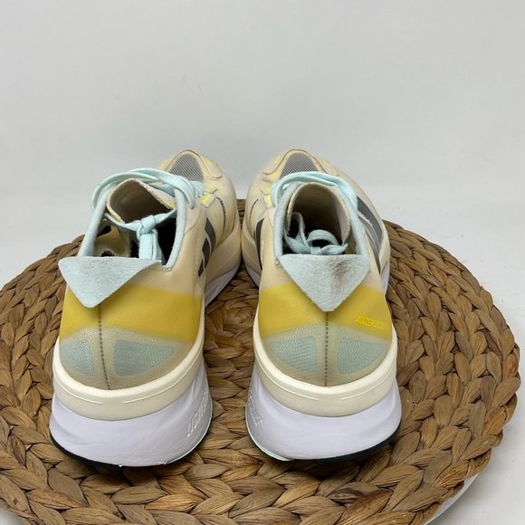 Adizero Boston 11 Running Shoe Ecru Tint Night Met Size 9 - Picture 7 of 10